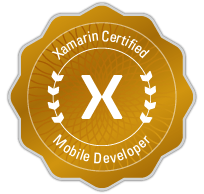 Xamarin Ceritified Mobile Developer Badge-small res